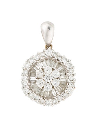 Pendant 18K 1.29ctw Diamond Pendant