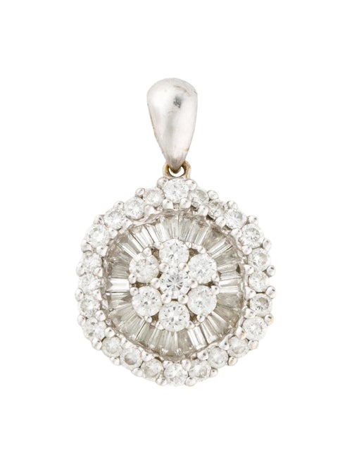 Pendant 18K 1.29ctw Diamond Pendant