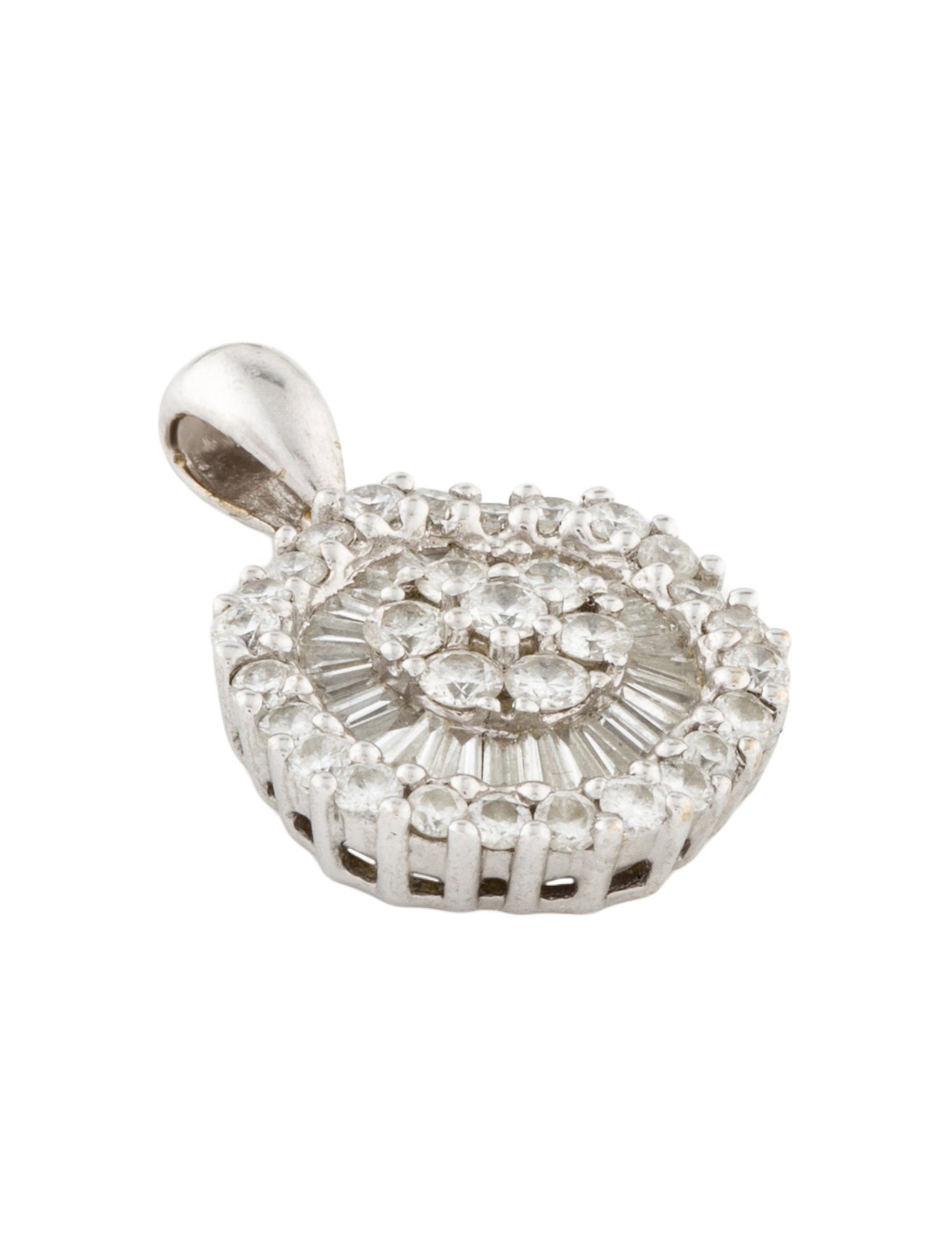 Pendant 18K 1.29ctw Diamond