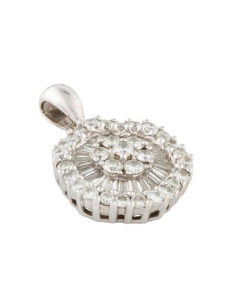 Pendant 18K 1.29ctw Diamond Pendant