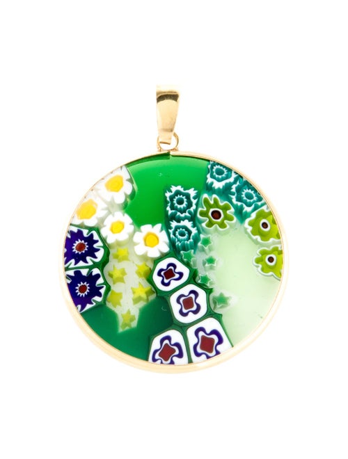 Pendant 18K Millefiori Pendant