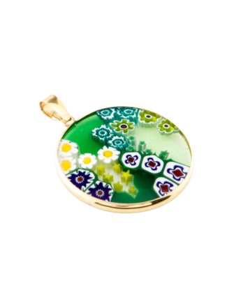 Pendant 18K Millefiori Pendant