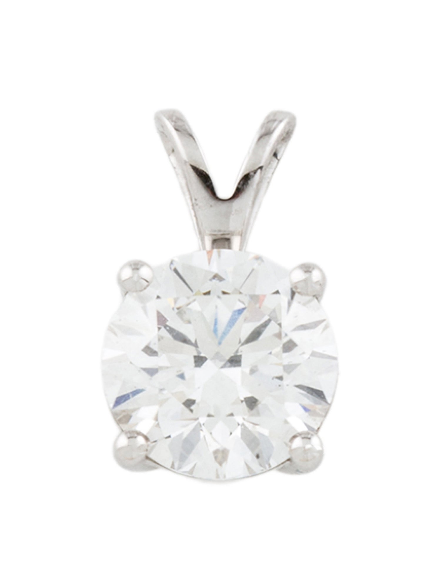 Pendant 14K 1.54ct Lab-Grown Diamond