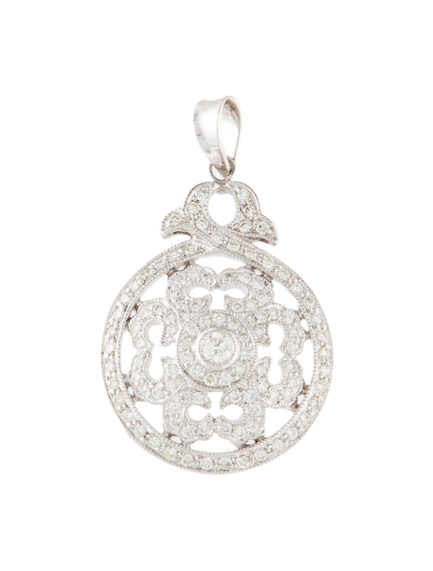 Pendant 1.06ctw Diamond