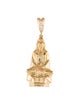 Pendant 18K Diamond Buddha Pendant
