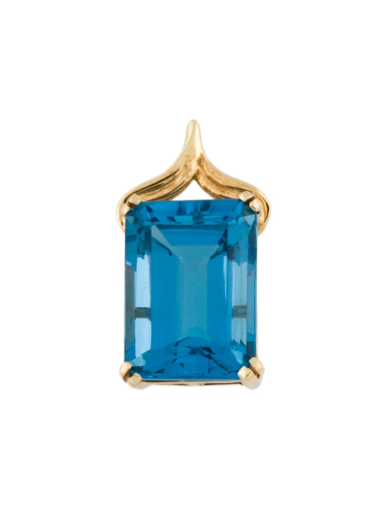 Pendant 10K 20.08ct Topaz
