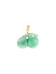 Pendant 18K Carved Jadeite Cherries Pendant
