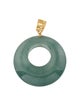Pendant 18K Carved Jadeite Pendant