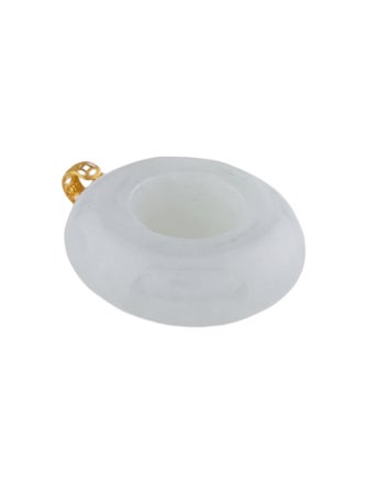 Pendant 18K Carved Jadeite Pendant