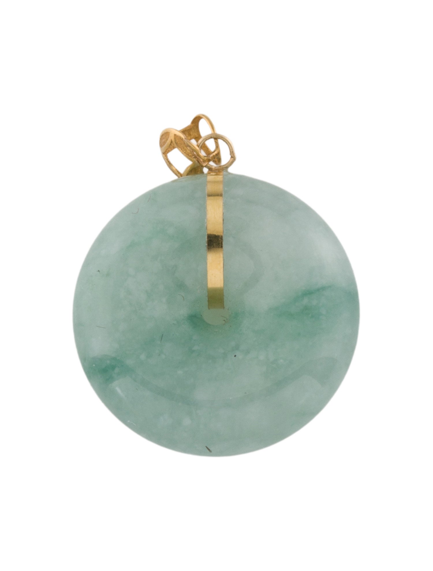 Pendant 18K Carved Jadeite Pendant
