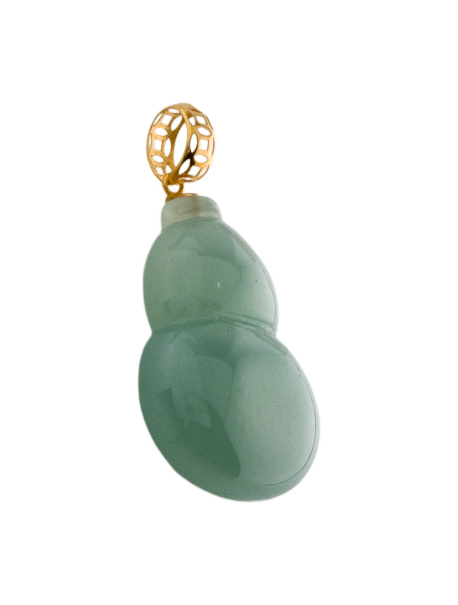 Pendant 18K Carved Jadeite Pendant