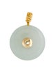Pendant 18K Carved Jadeite Pendant