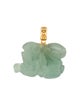 Pendant 18K Carved Jadeite Rabbit Pendant