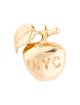 Pendant 14K NYC Apple Charm