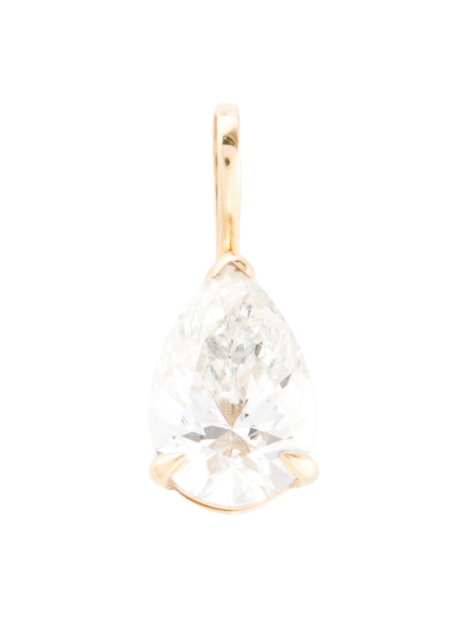 Pendant 14K 3.02ct Lab-Grown Diamond