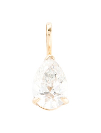 Pendant 14K 3.02ct Lab-Grown Diamond Pendant