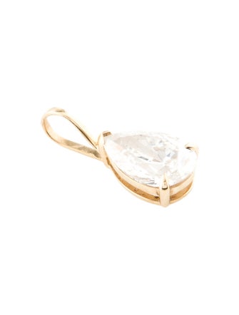 Pendant 14K 3.02ct Lab-Grown Diamond Pendant