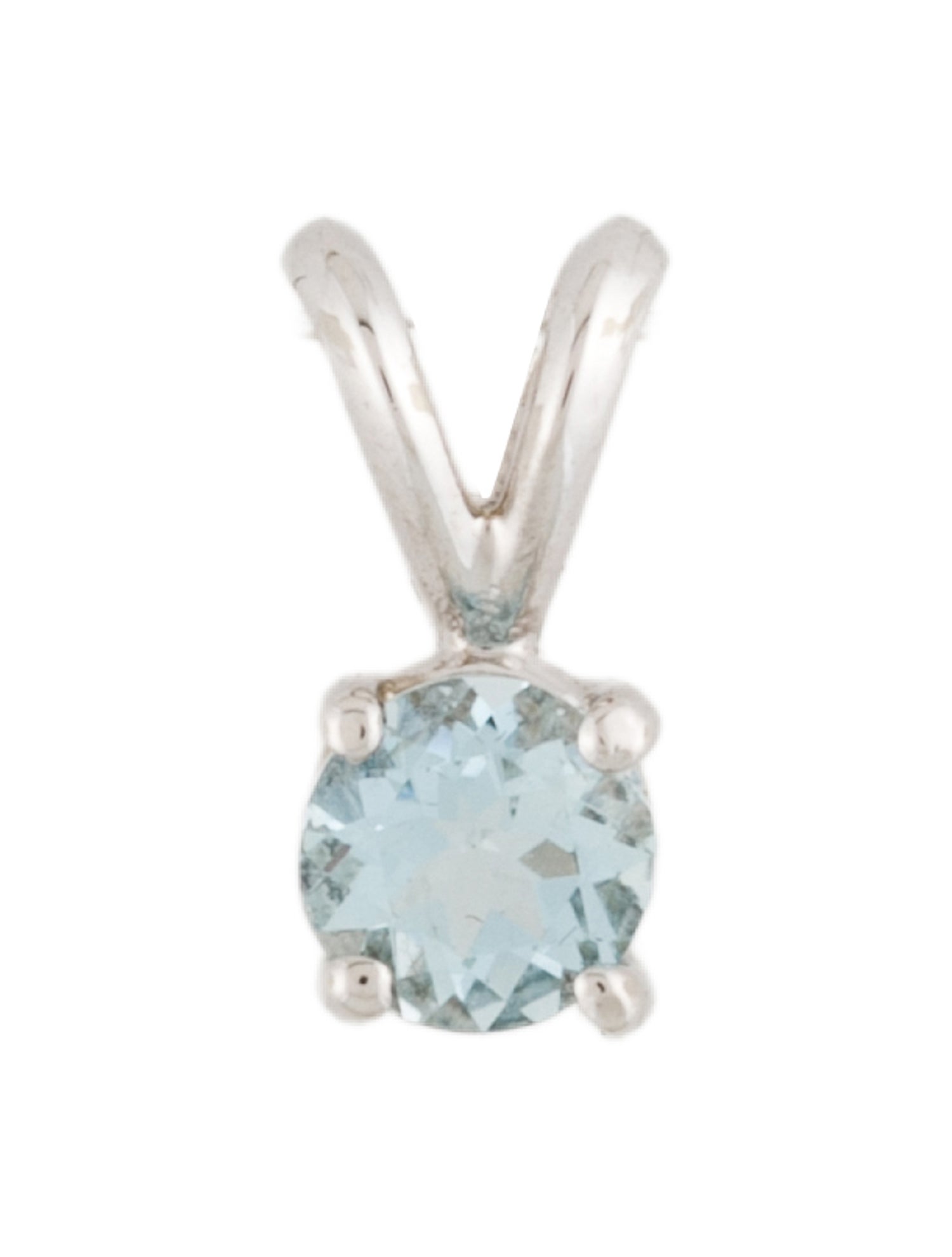 Pendant 14K Aquamarine