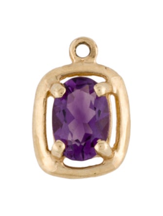 Pendant 14K Amethyst Charm