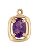 Pendant 14K Amethyst Charm