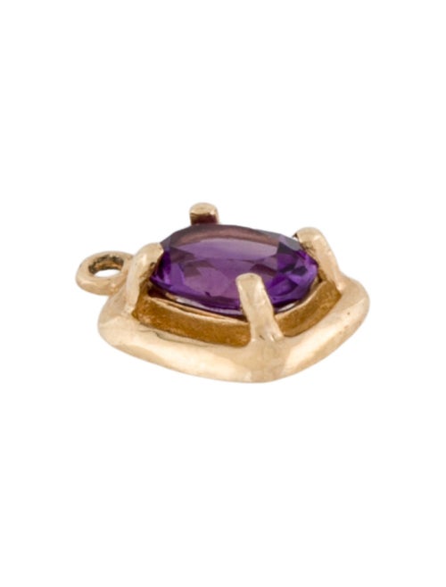Pendant 14K Amethyst Charm