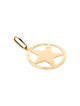 Pendant 18K Star Circle Pendant