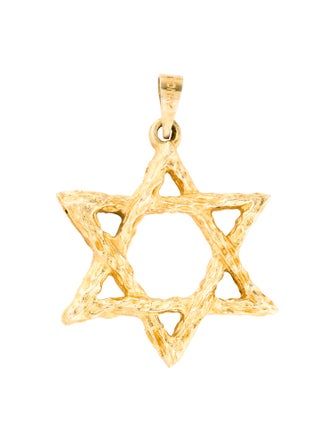 Pendant 14K Star of David Pendant