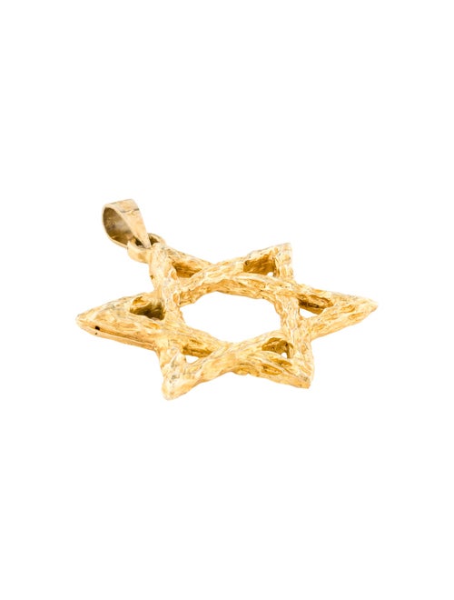 Pendant 14K Star of David Pendant