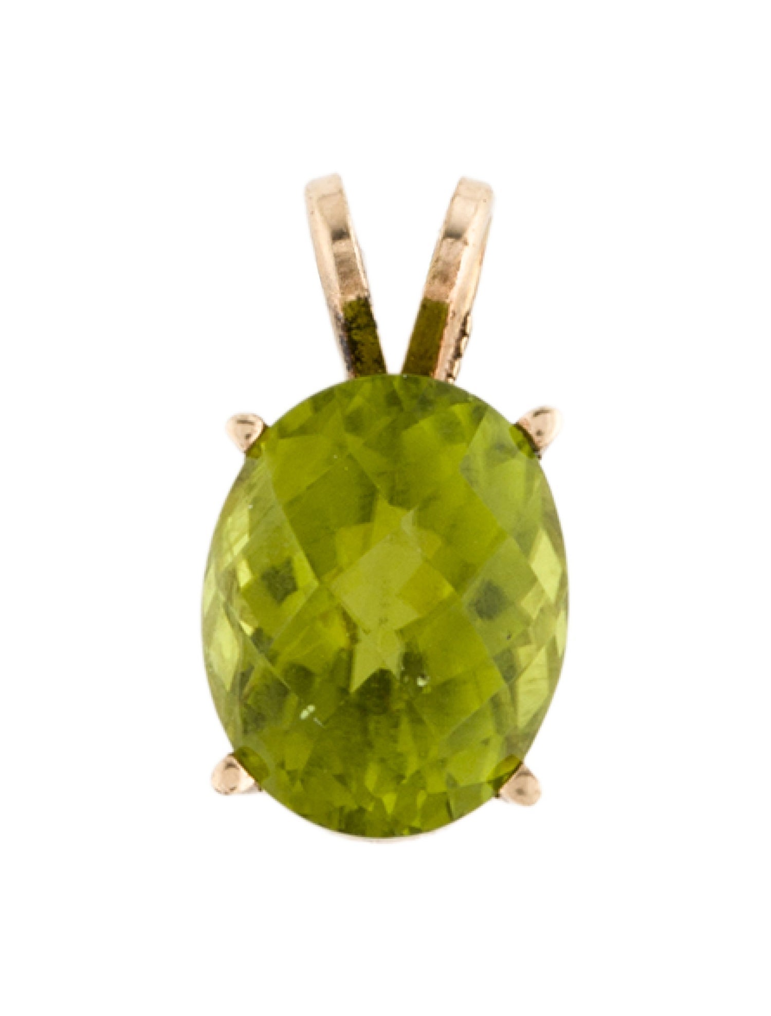 Pendant 10K Peridot