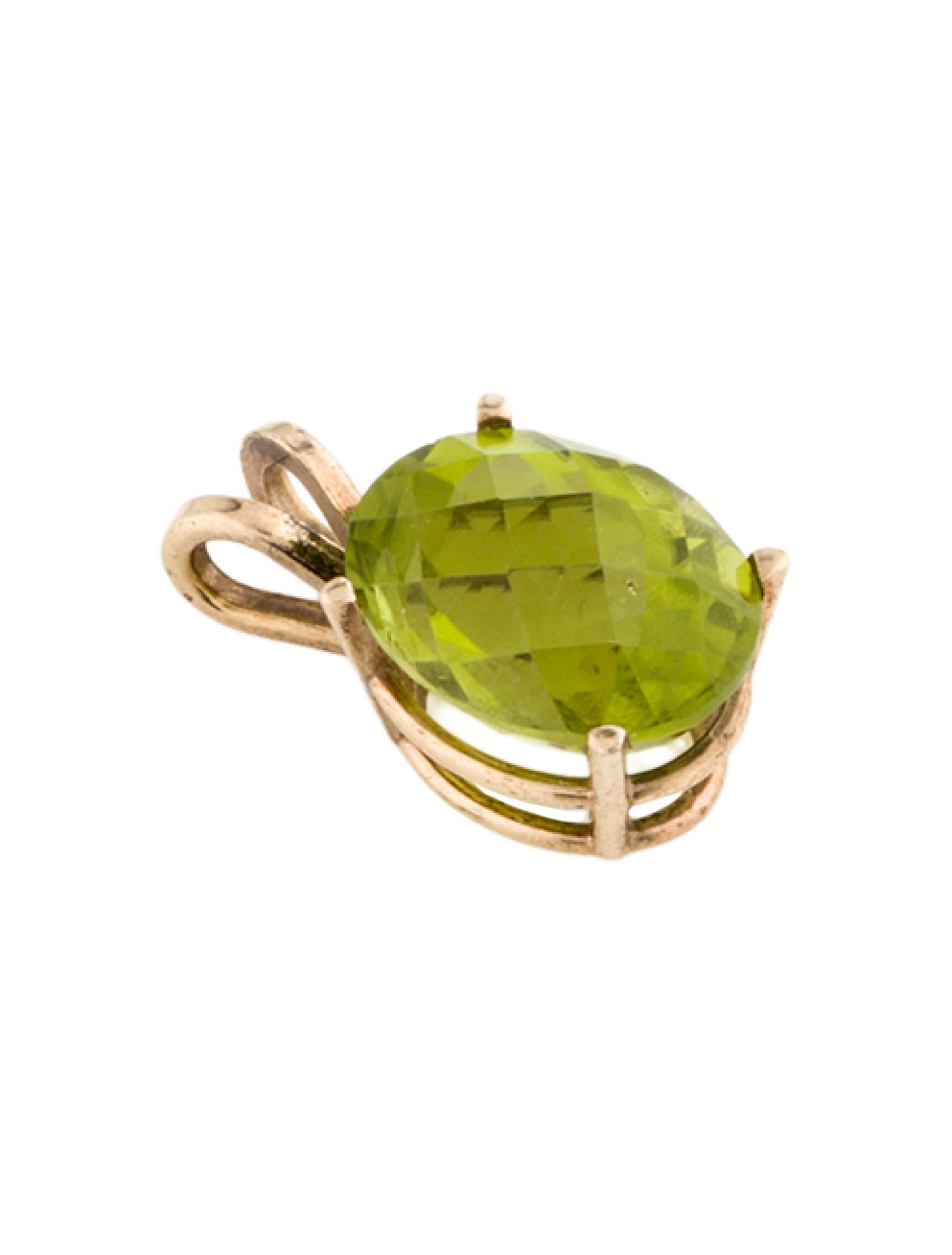 Pendant 10K Peridot