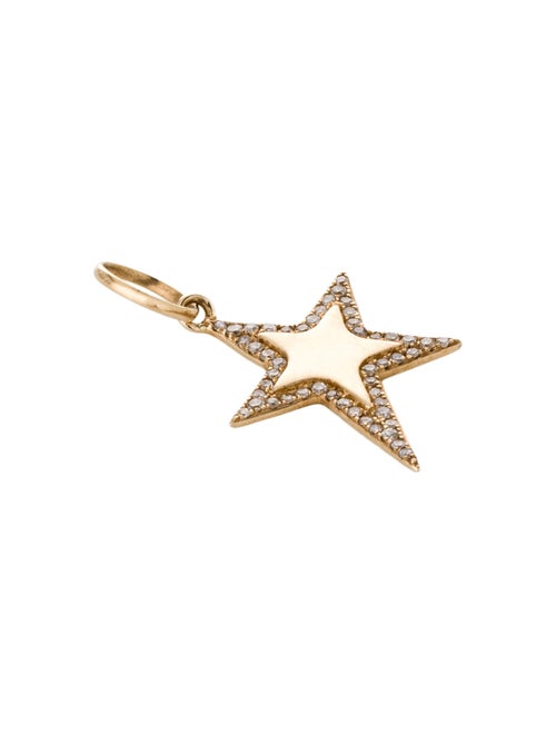 Pendant 14K Diamond Star Pendant