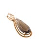 Pendant 14K 16.80ct Smokey Quartz Pendant