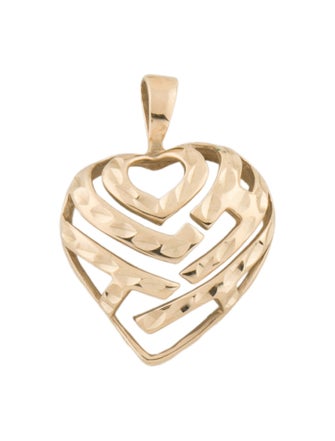 Pendant Maui Divers 14K Aloha Heart Pendant