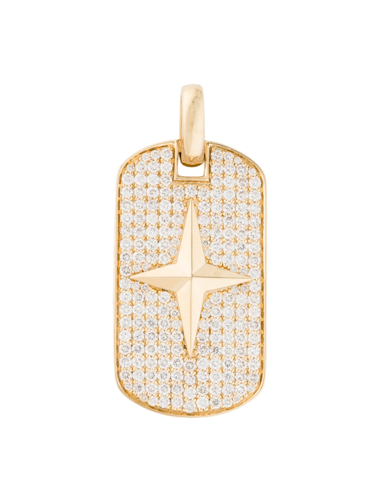 Pendant 14K 3.17ctw Diamond