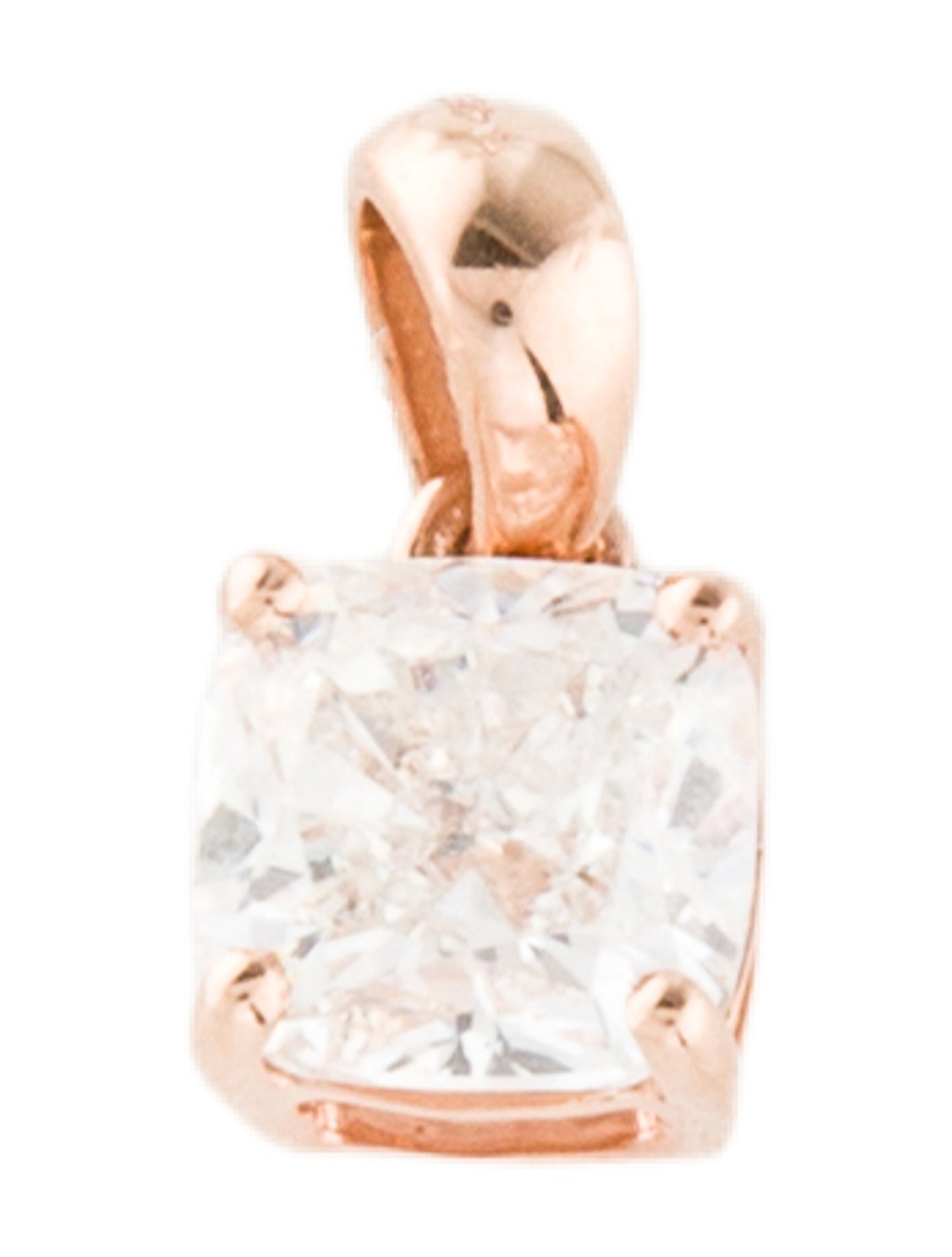 Pendant 14K 1.00ct Lab-Grown Diamond