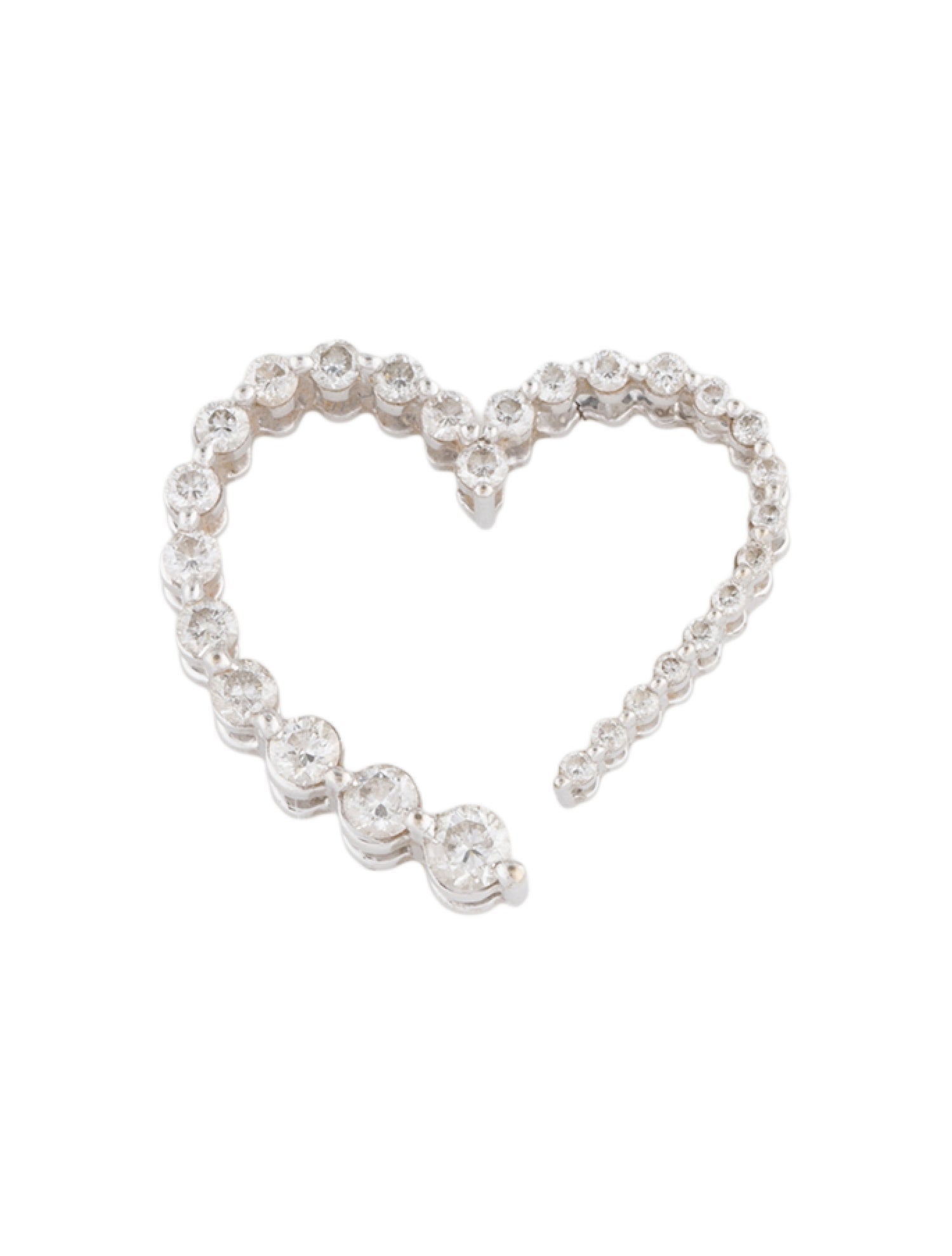 Pendant 14K Diamond Heart