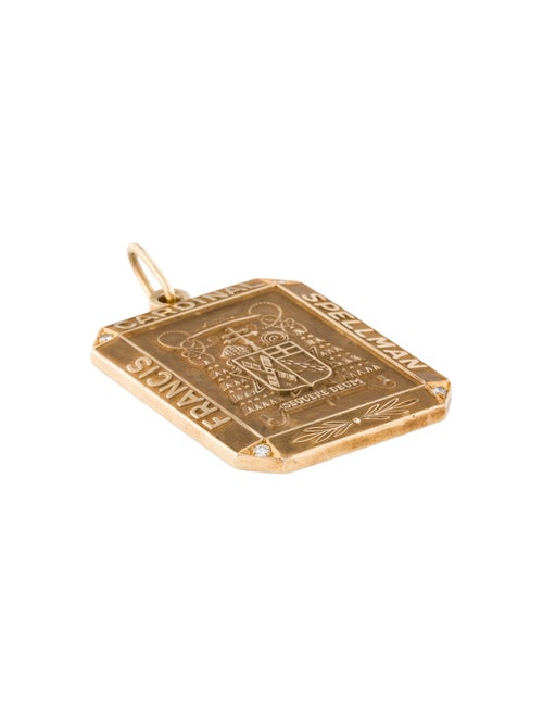 Pendant 14K Diamond Large Pendant