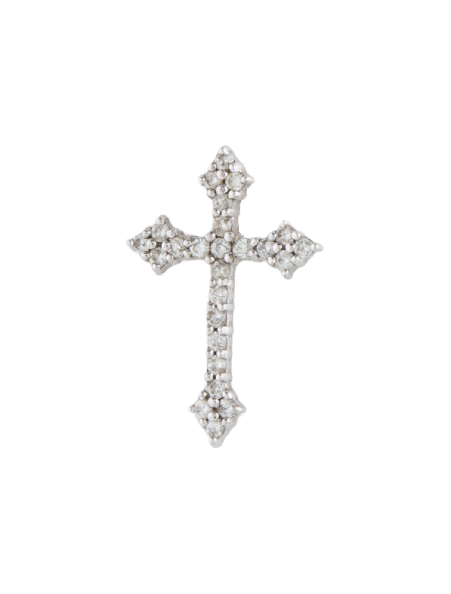 Pendant 14K Diamond Cross Necklace