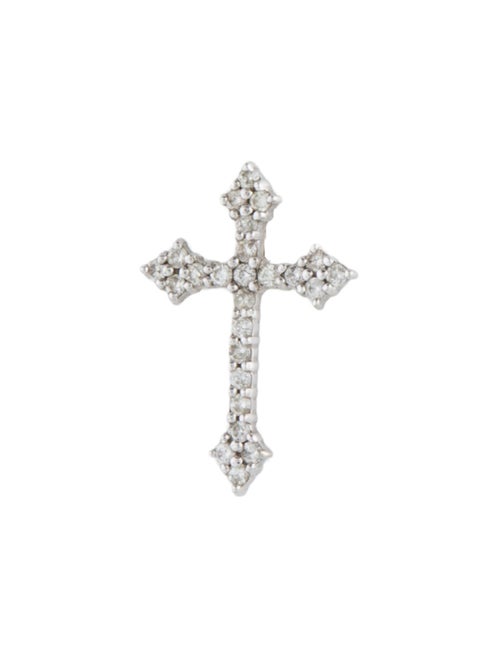 Pendant 14K Diamond Cross Pendant Necklace