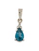 Pendant 18K 1.48ctw Topaz & Diamond Pendant