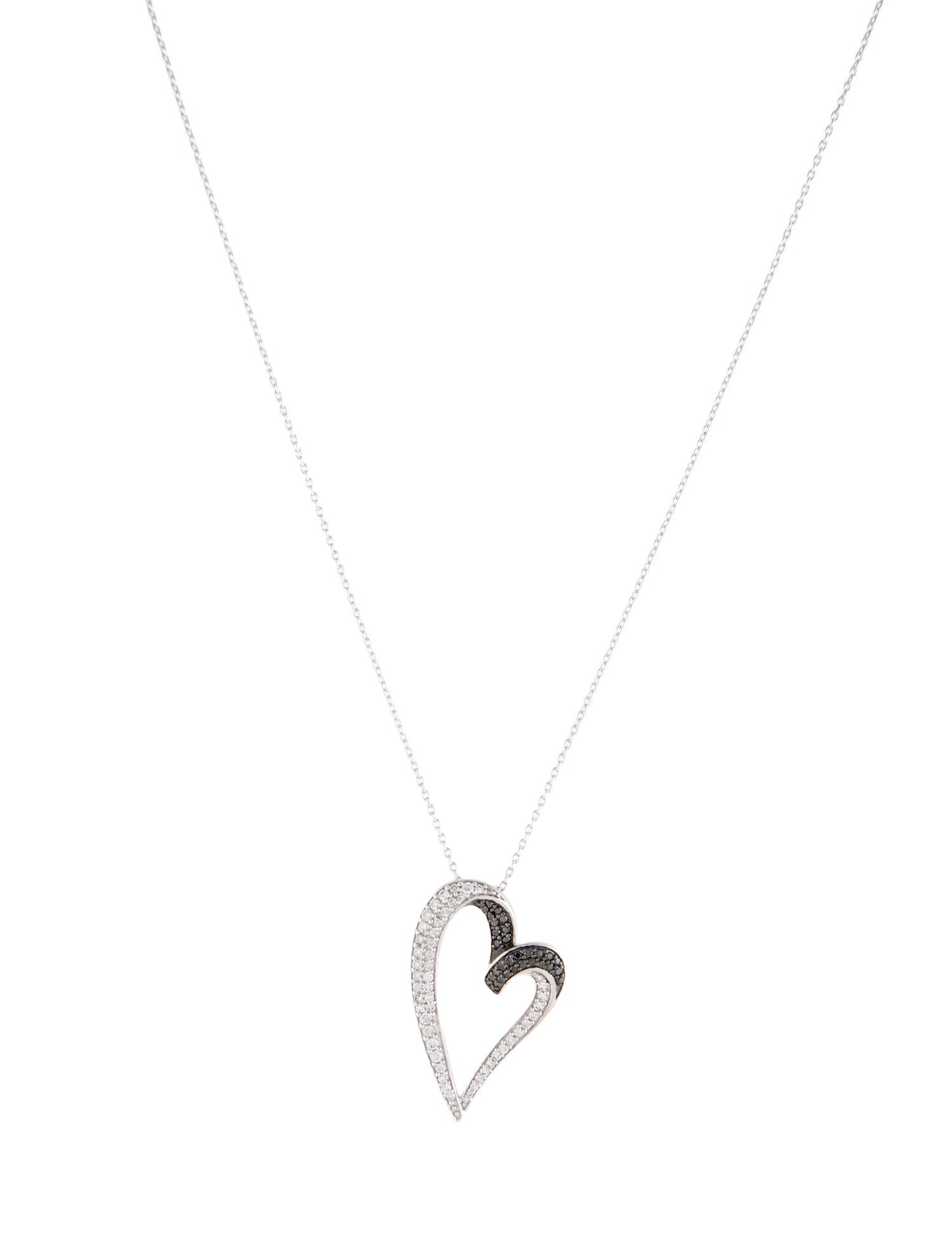 Pendant 14K Diamond Heart Necklace