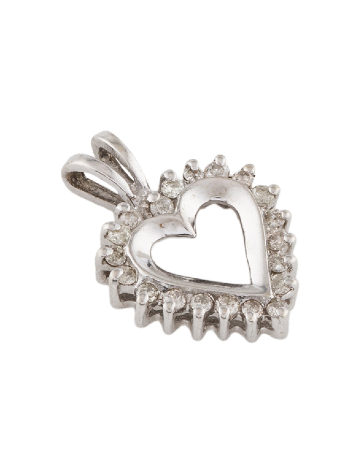 Pendant 10K Diamond Heart