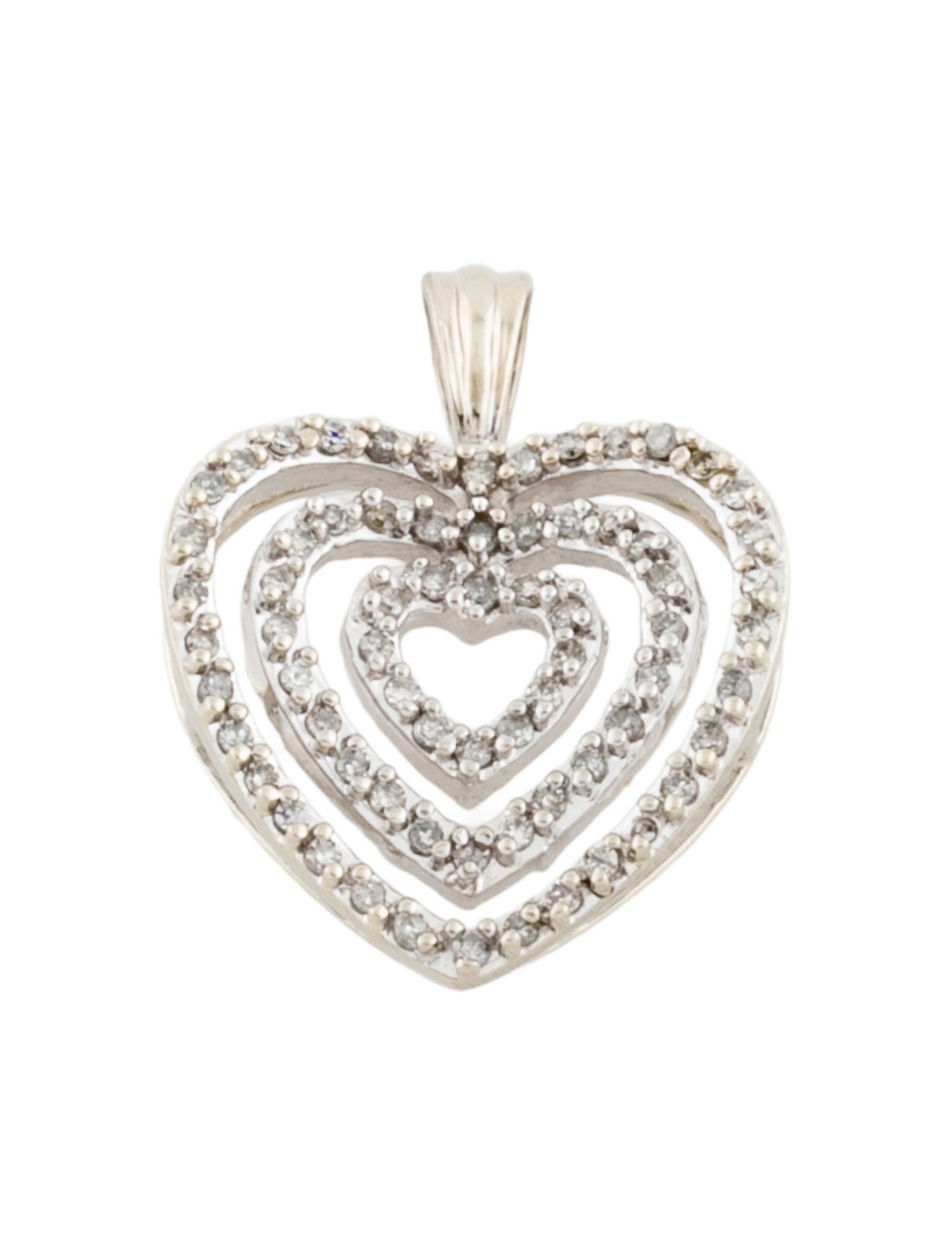 Pendant 10K Diamond Heart Pendant