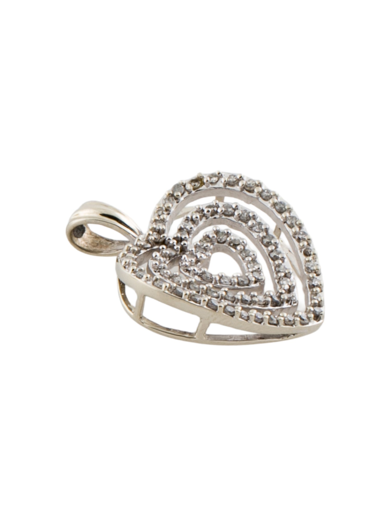 Pendant 10K Diamond Heart Pendant