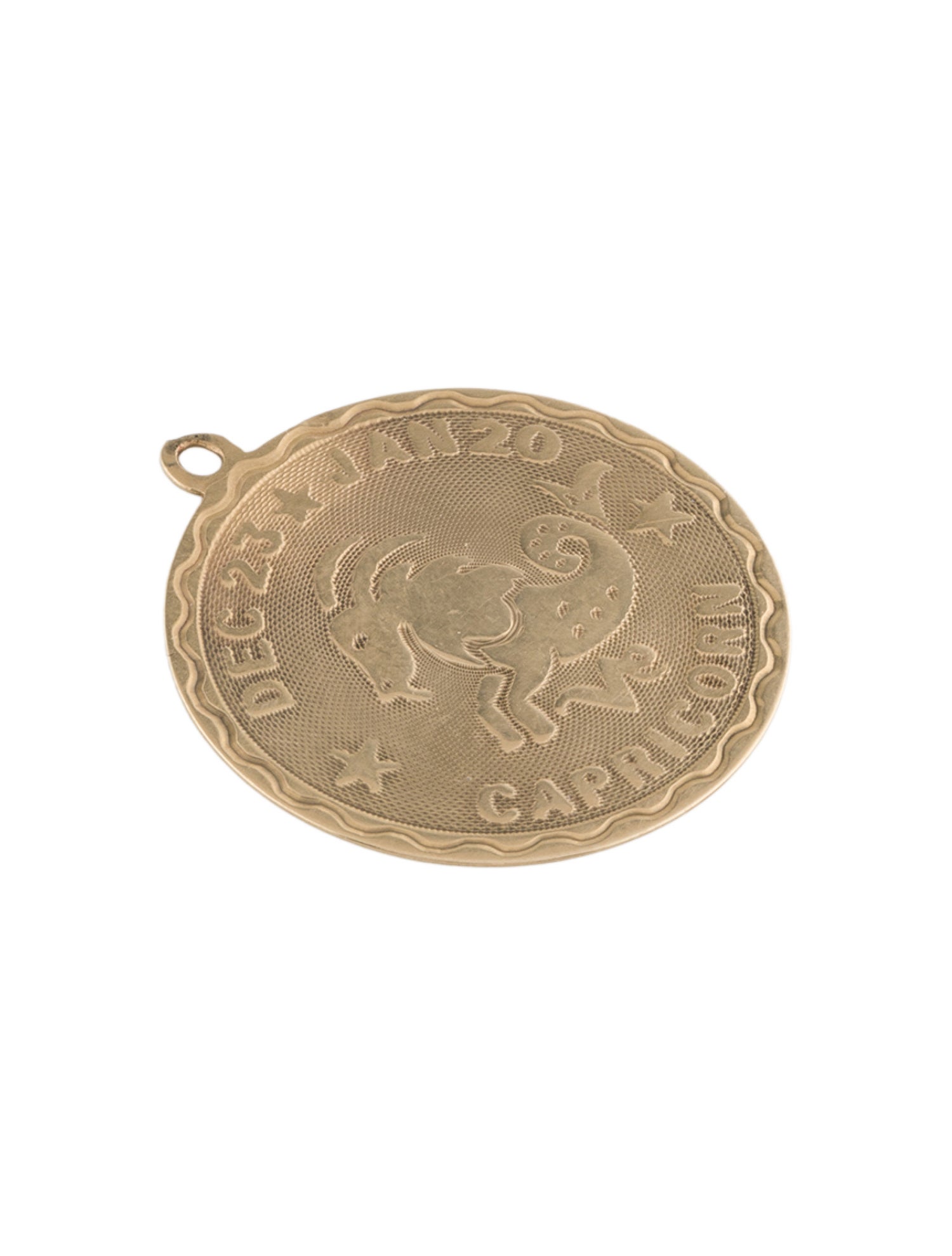 Pendant 14K Capricorn Charm