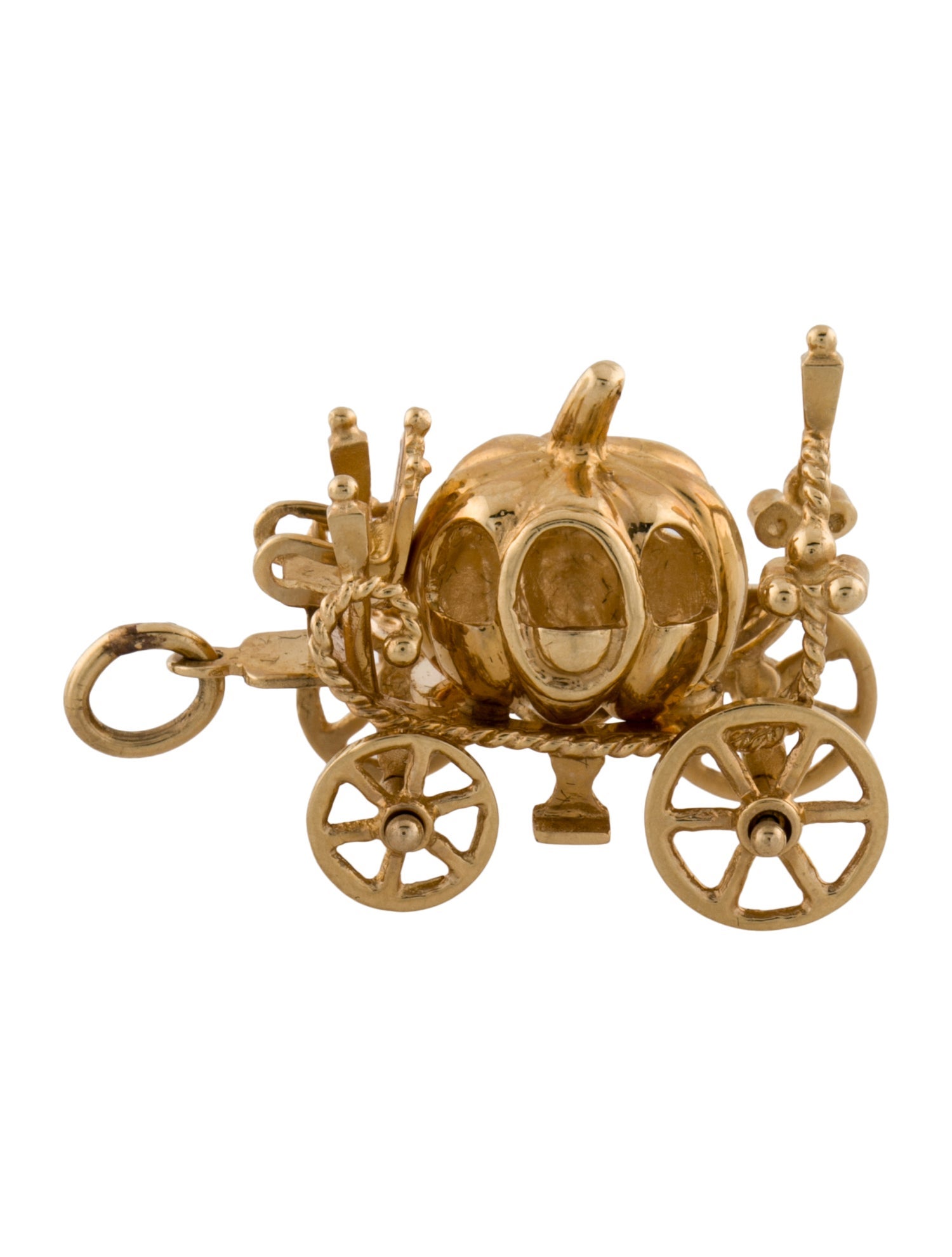 Pendant Disney 14K Cinderella Carriage