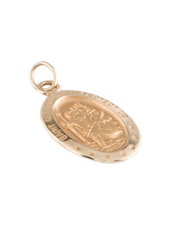 Pendant 14K St Christopher Pendant