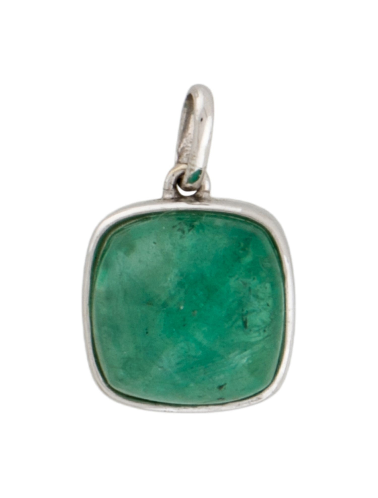 Pendant 18K Emerald Sugarloaf
