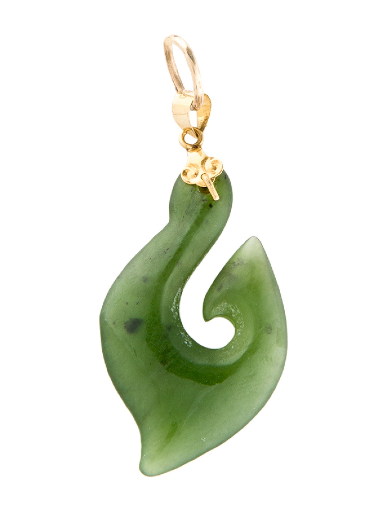 Pendant 18K Nephrite