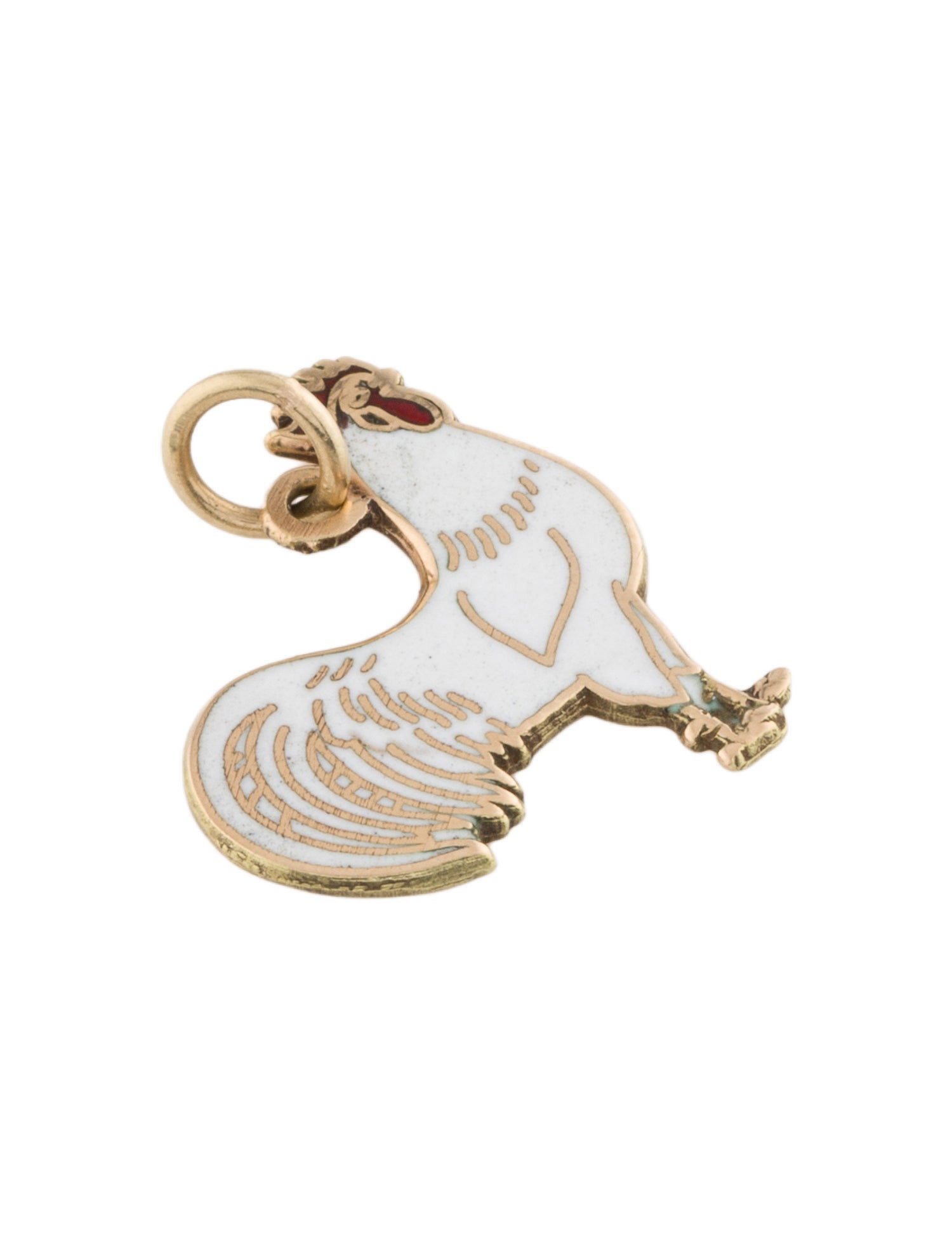 Pendant 14K Chicken Pendant